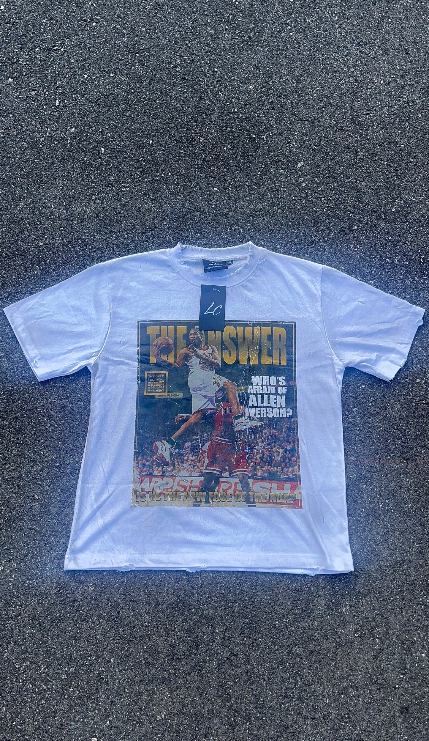 The answer vintage tee