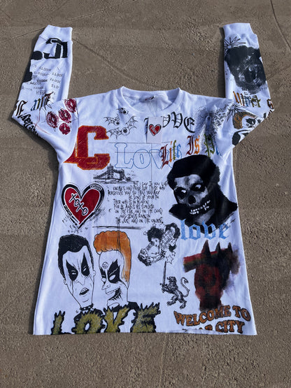 LC RAW HEM L0NGSLEEVE