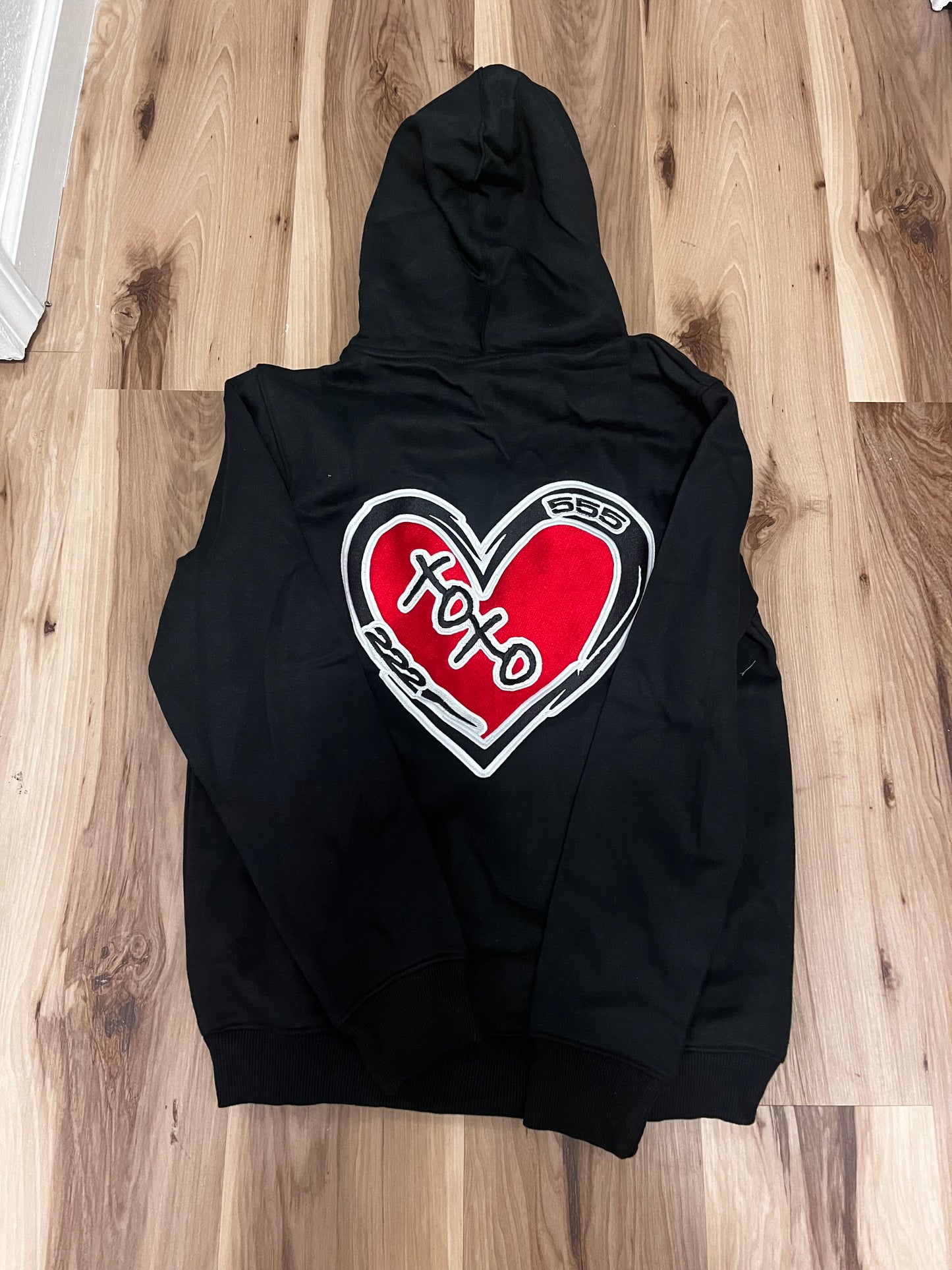 Black Love changes hoodie