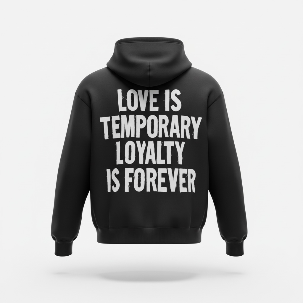 LOVE! Black hoodie