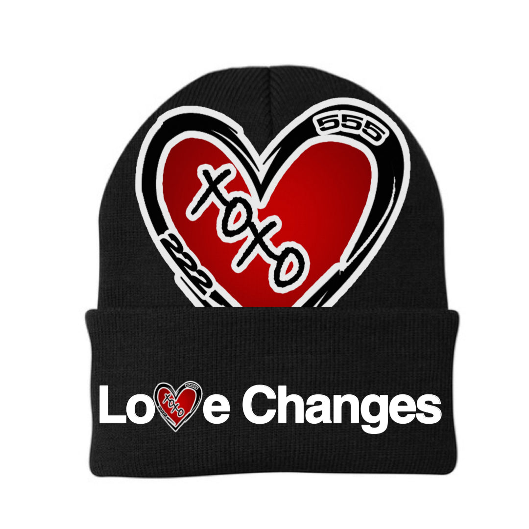 Love changes beanie